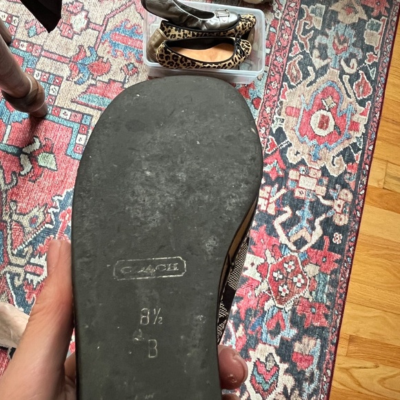 Coach Monogram Wedge Sandal - Picture 3 of 5